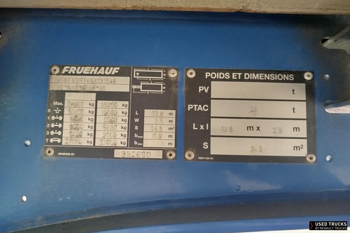Fruehauf 3 essieux 